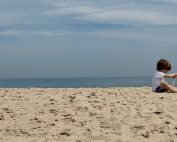 baby on a beach